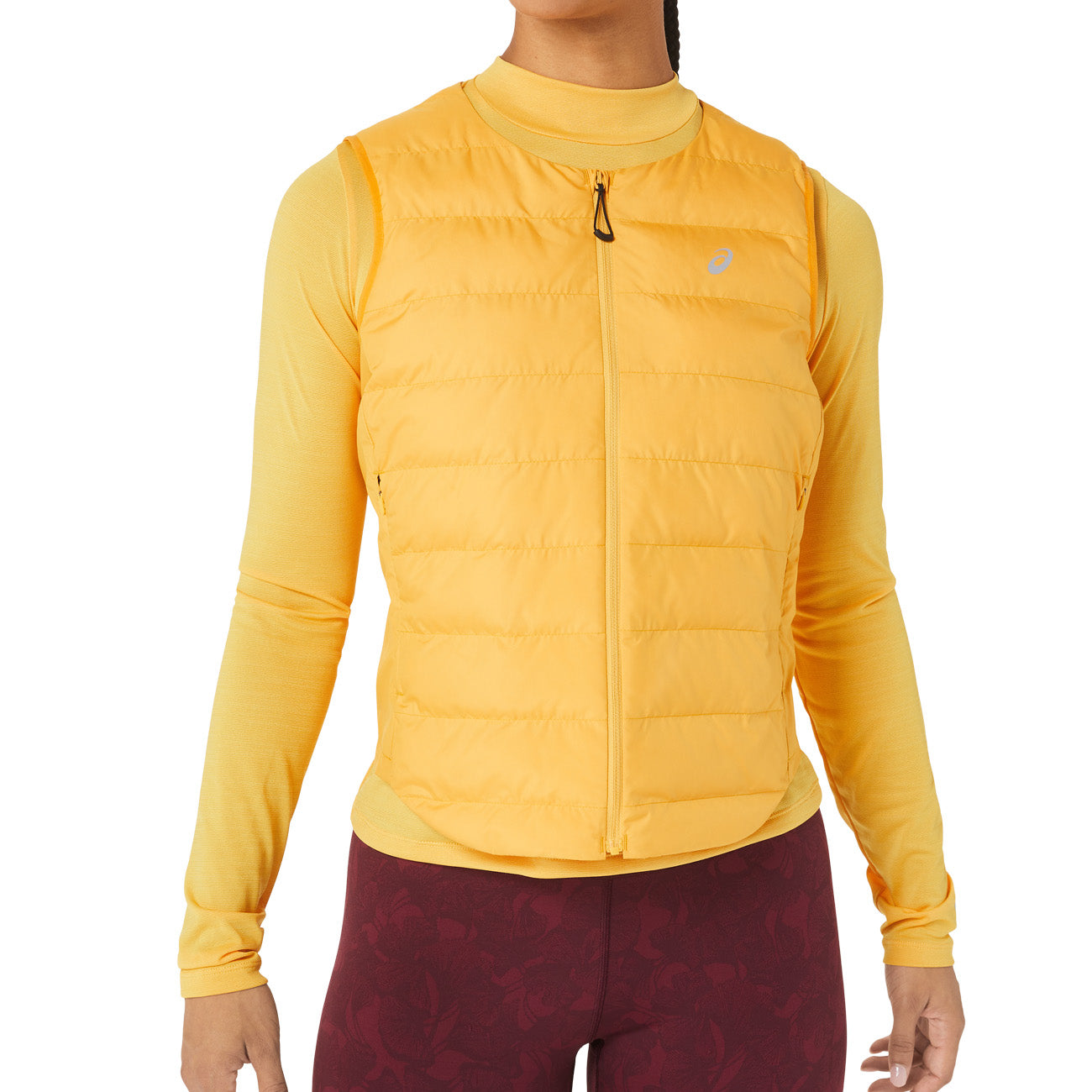 Asics Runkoyo Padded Vest Damen Tiger Yellow Runster