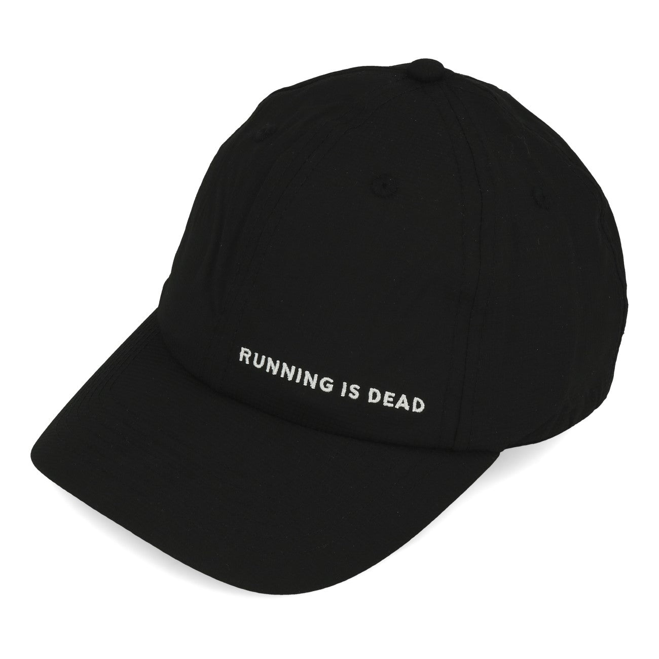 Running is Dead Running Hat L2 D3 Black