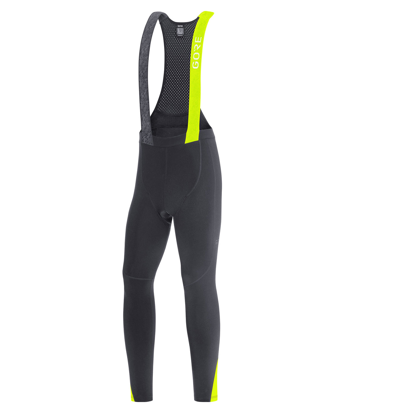 Gore Wear C5 Thermo Bib Tights Herren Black Neon Yellow