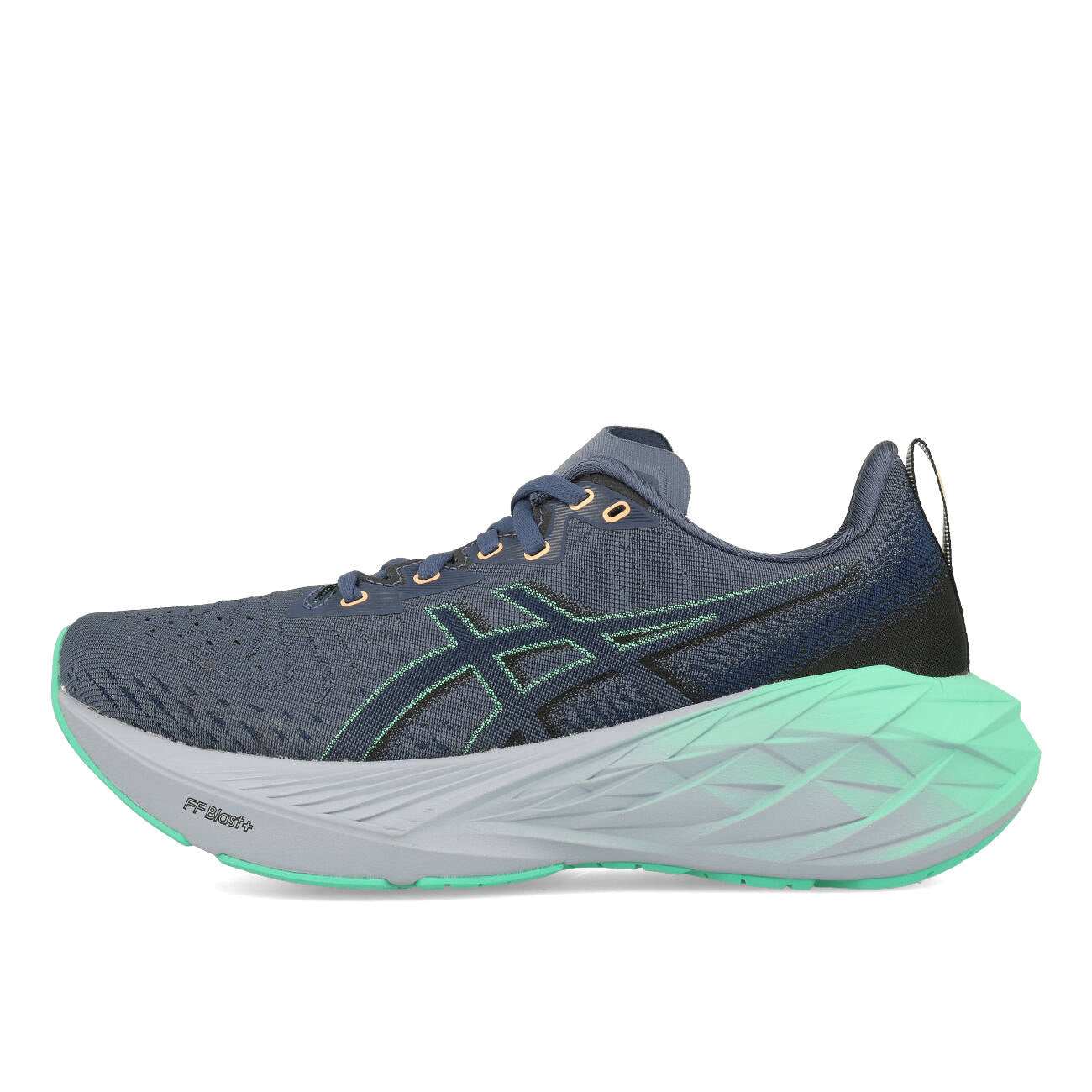 Asics Novablast 4 Damen Thunder Blue Blue Expanse