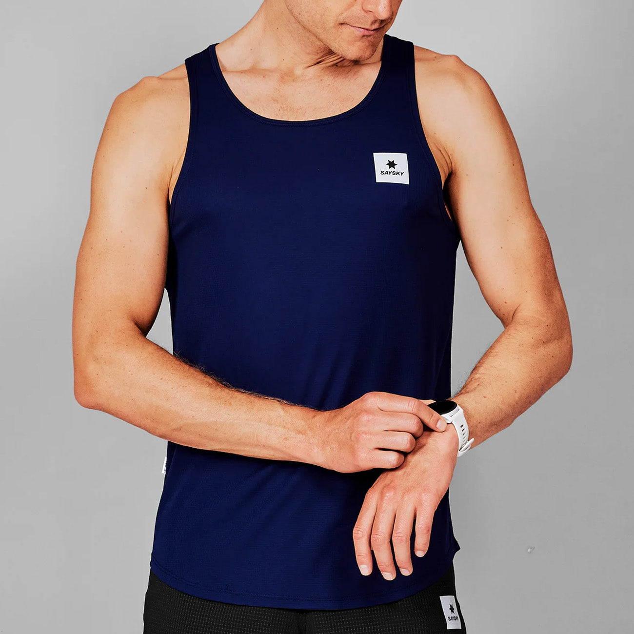 Saysky Clean Flow Singlet Blue