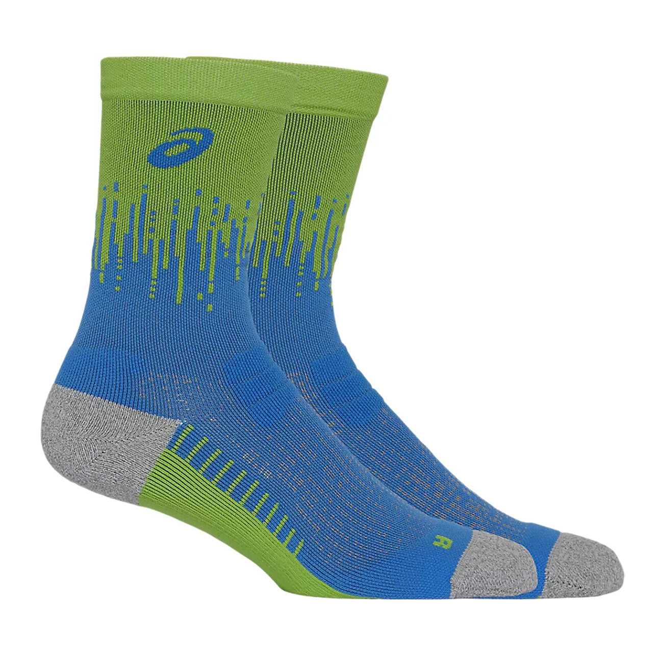 Asics Performance Run Sock Crew Waterscape Electric Lime