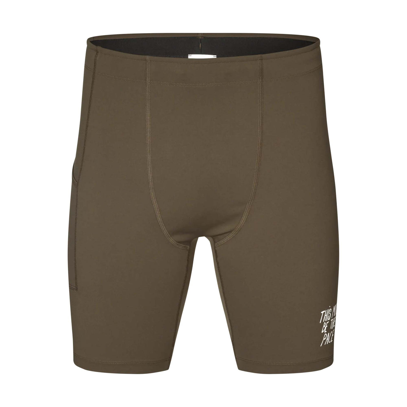 Pas Normal Studios Balance Short Tights Dusty Brown