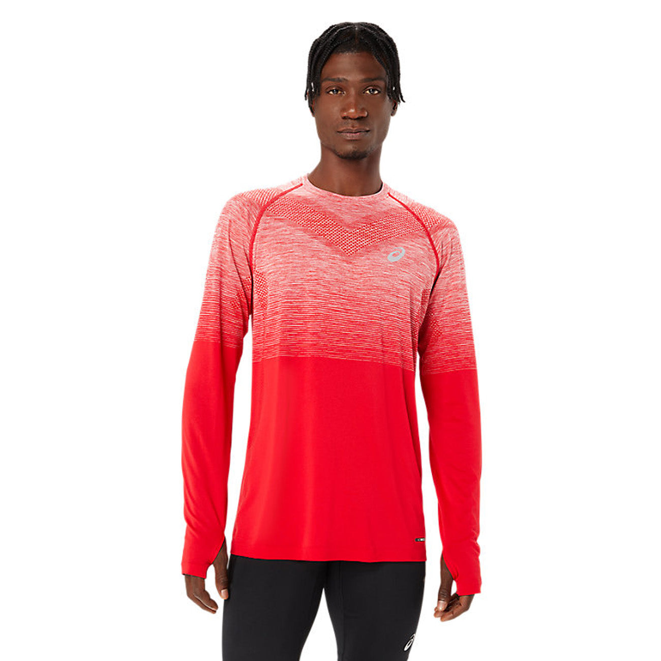 Asics Seamless LS Top Herren Classic Red