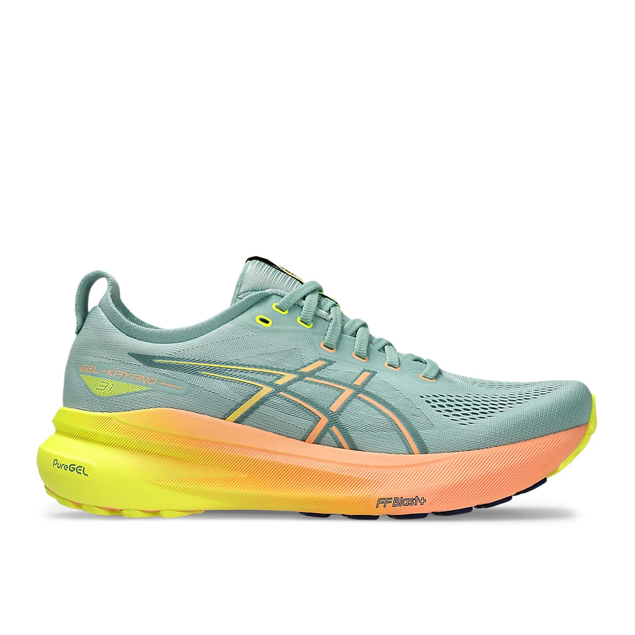 Asics Gel-Kayano PARIS Herren Light Celadon Safety Yellow