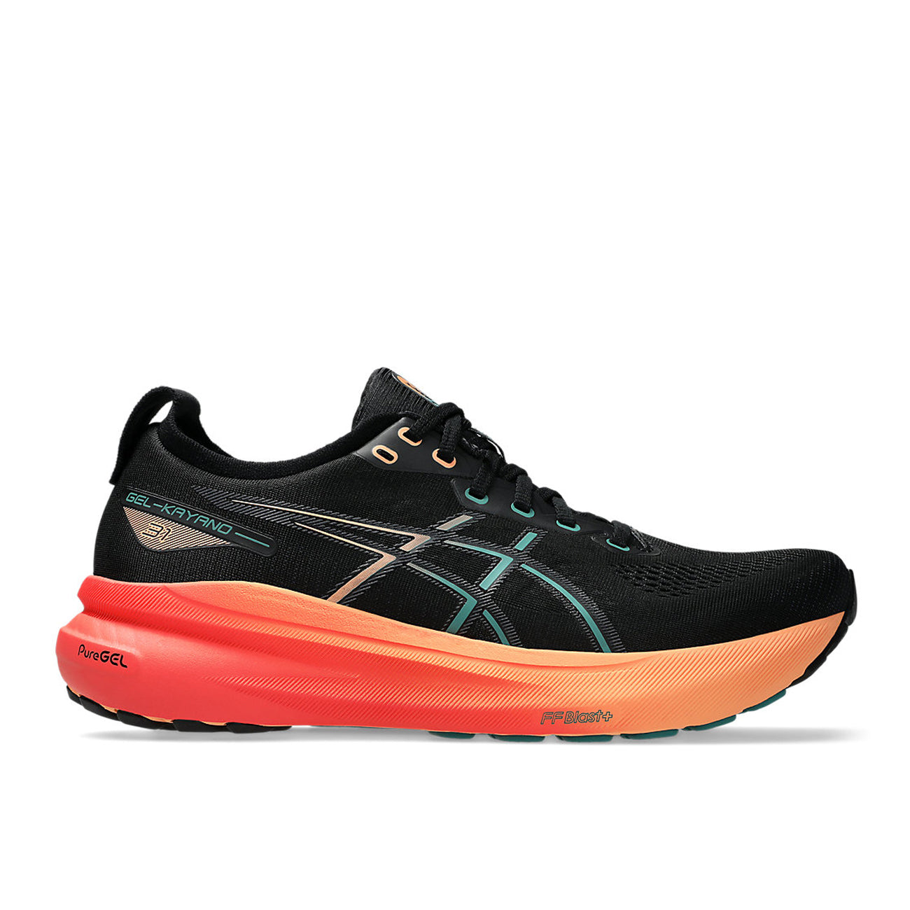 Asics Gel-Kayano 31 Herren Black Rainy Lake