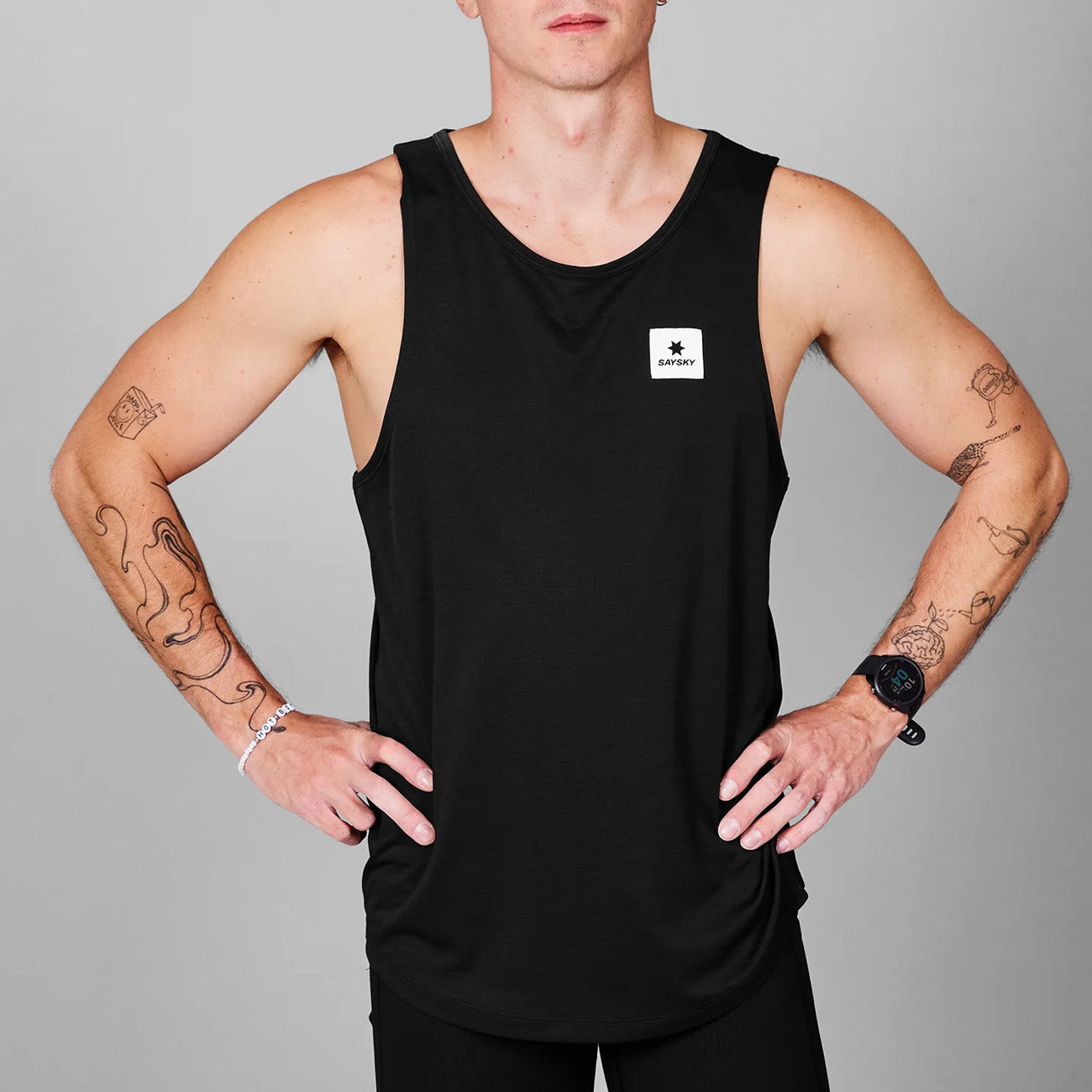 Saysky Clean Combat Pro Singlet Black