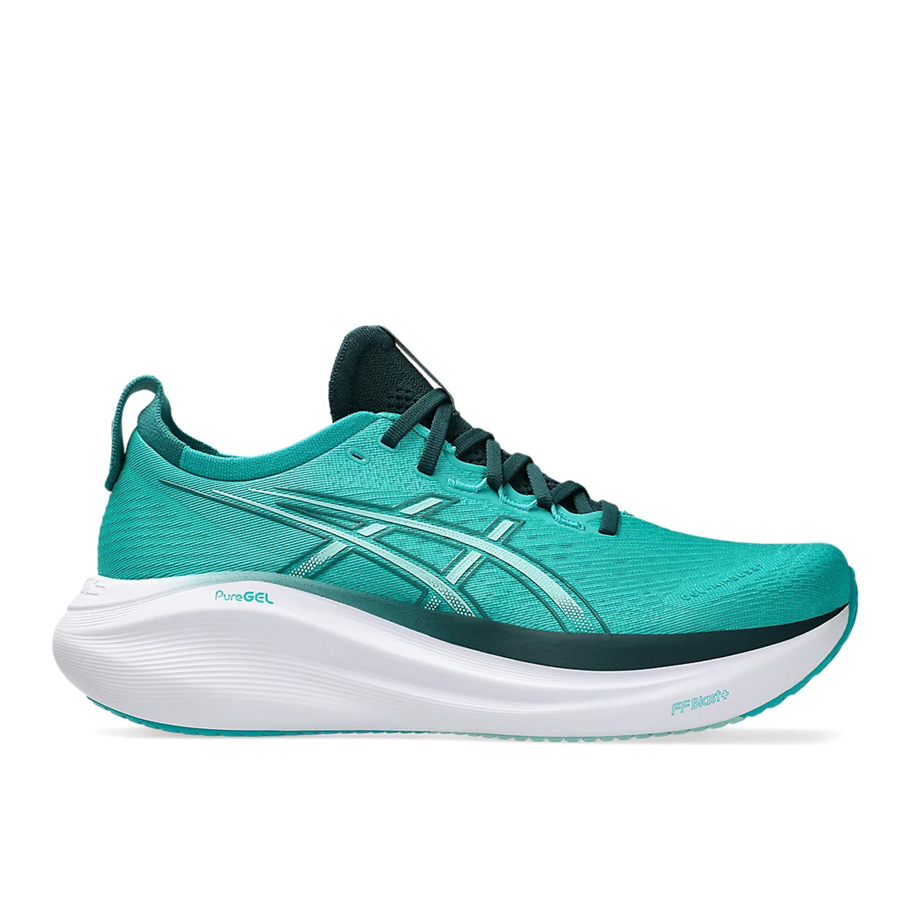 Asics Gel-Nimbus 27 Herren Wave Teal Saxon Green