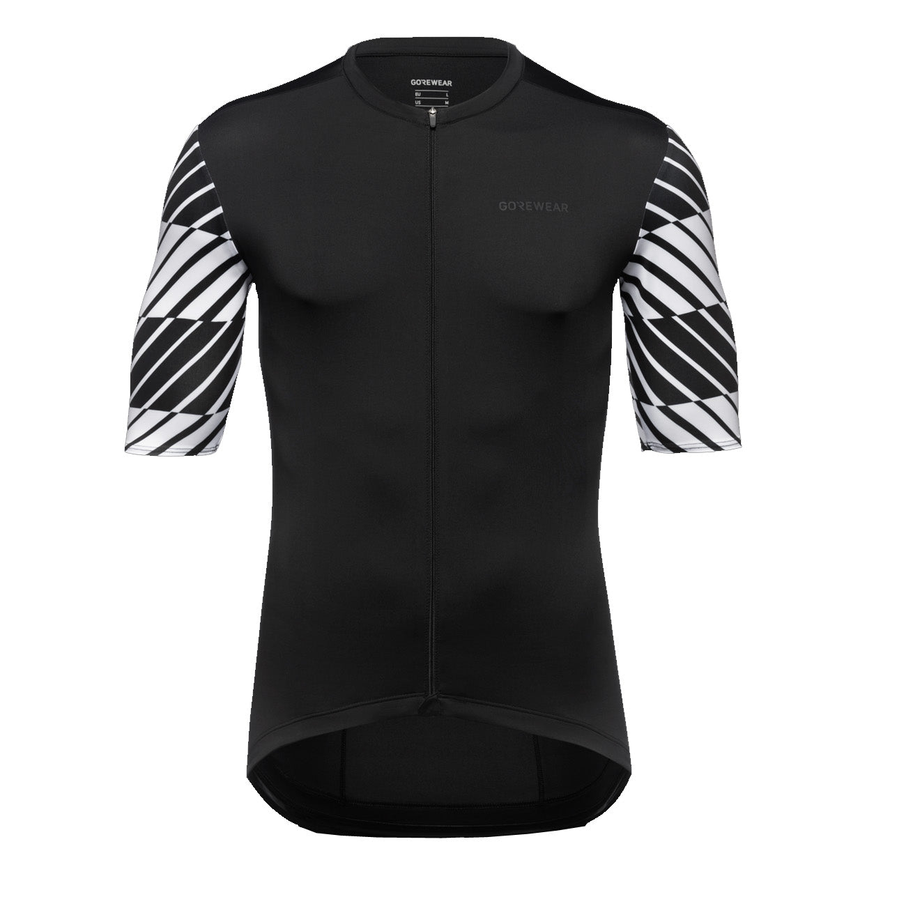 Gore Wear Swiftride Optical Jersey Herren Black White