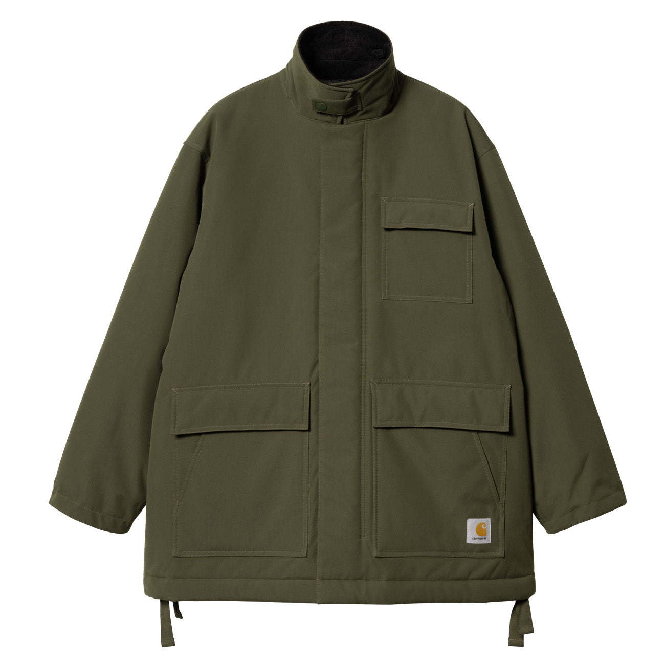 Carhartt WIP Clarton Coat Office Green Black