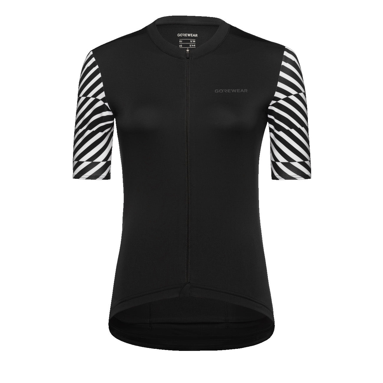 Gore Wear Swiftride Optical Jersey Damen Black White