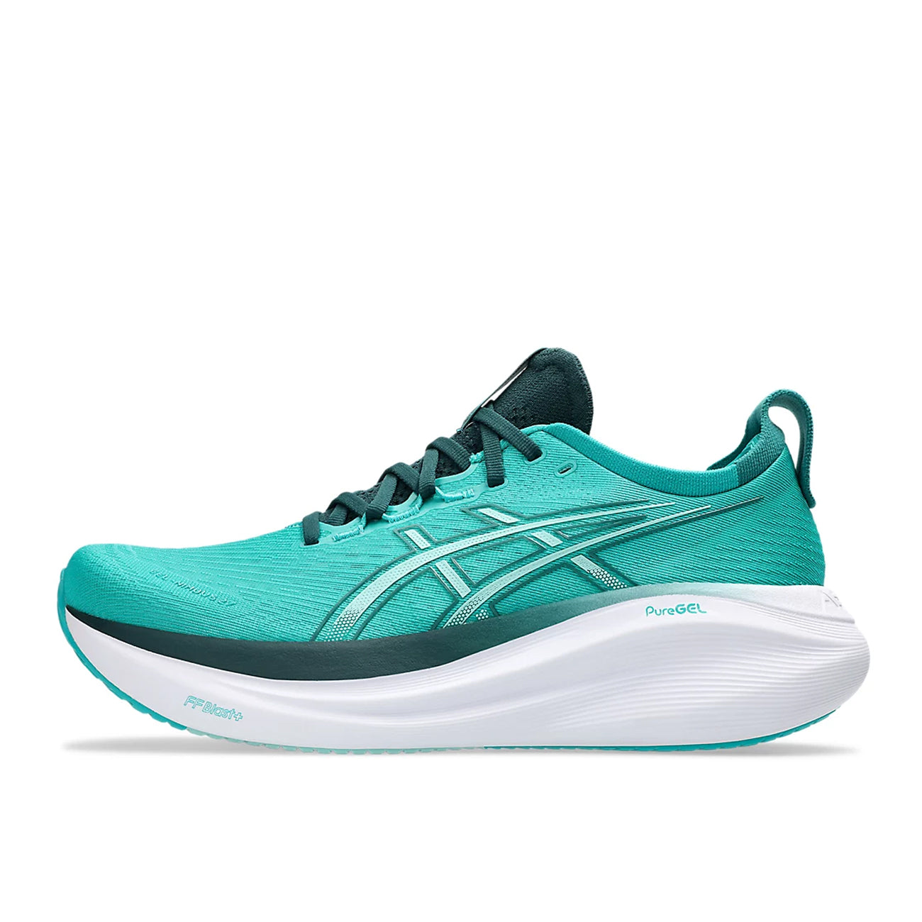 Asics Gel-Nimbus 27 Herren Wave Teal Saxon Green