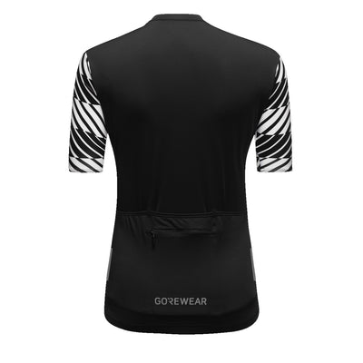 Gore Wear Swiftride Optical Jersey Damen Black White