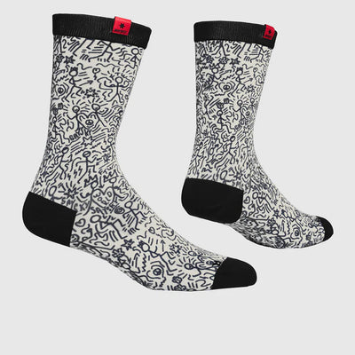 Saysky High Combat Socks White