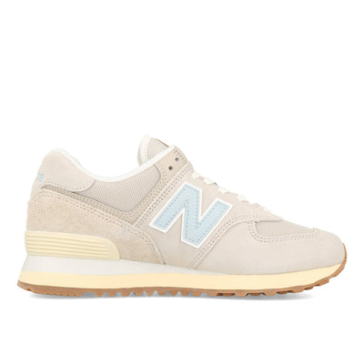 New Balance WL 574 GQ2 Damen Beige Blue White