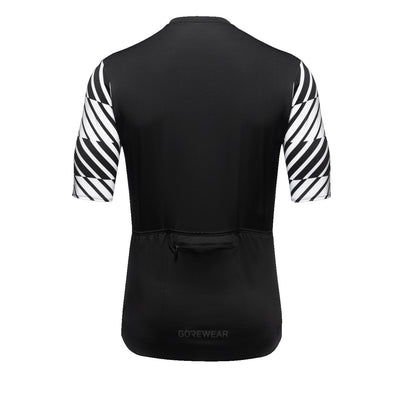 Gore Wear Swiftride Optical Jersey Herren Black White