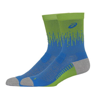 Asics Performance Run Sock Crew Waterscape Electric Lime