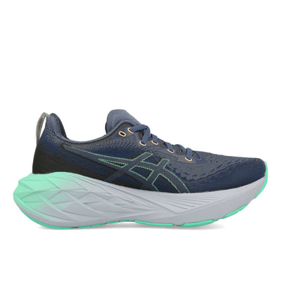 Asics Novablast 4 Damen Thunder Blue Blue Expanse