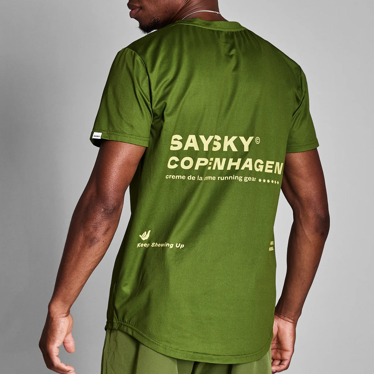 Saysky Statement Combat T-Shirt Green