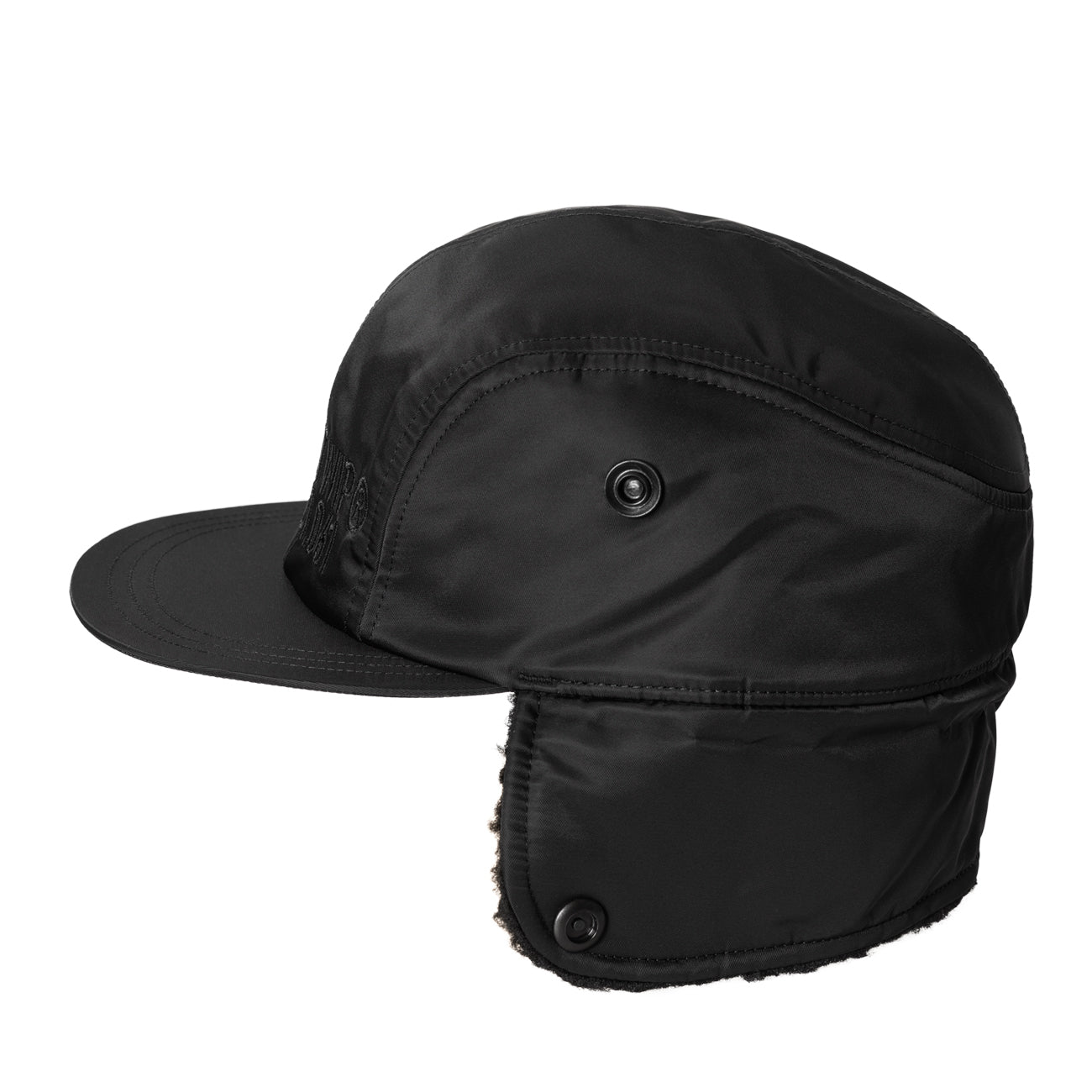 Carhartt WIP Olten Ear Guard Cap Black Black