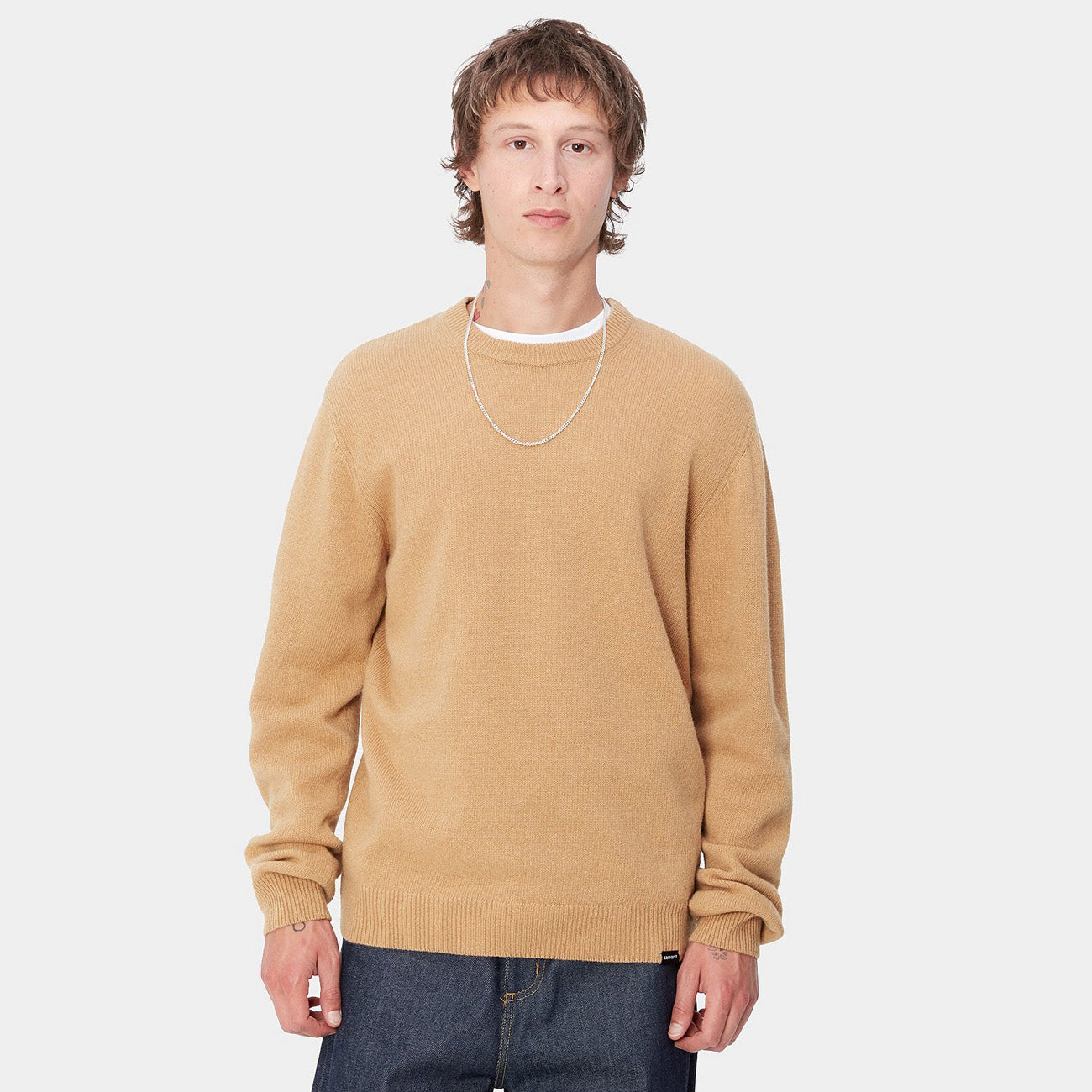 Carhartt WIP Alten Sweater Herren Peanut Beige