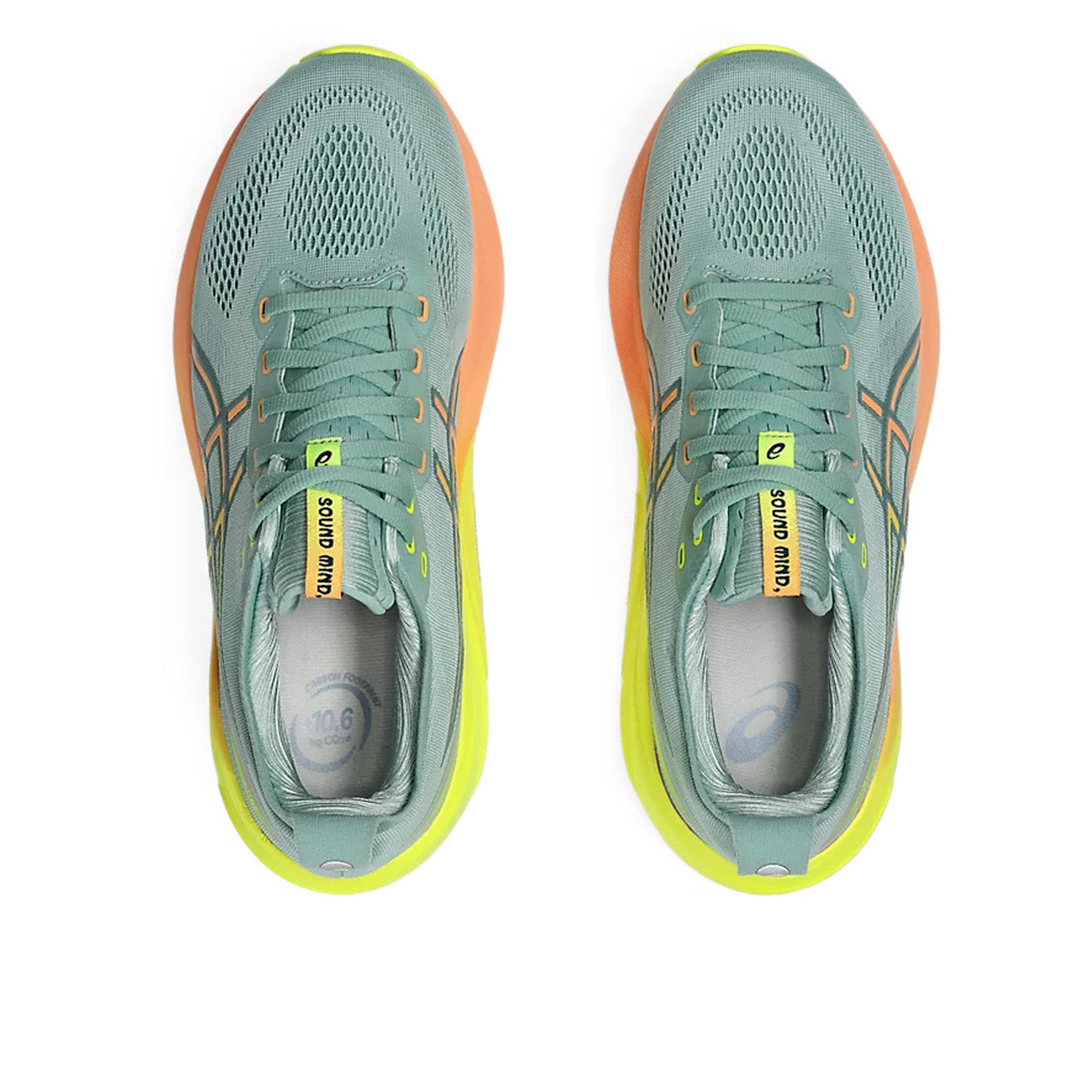 Asics Gel-Kayano PARIS Herren Light Celadon Safety Yellow