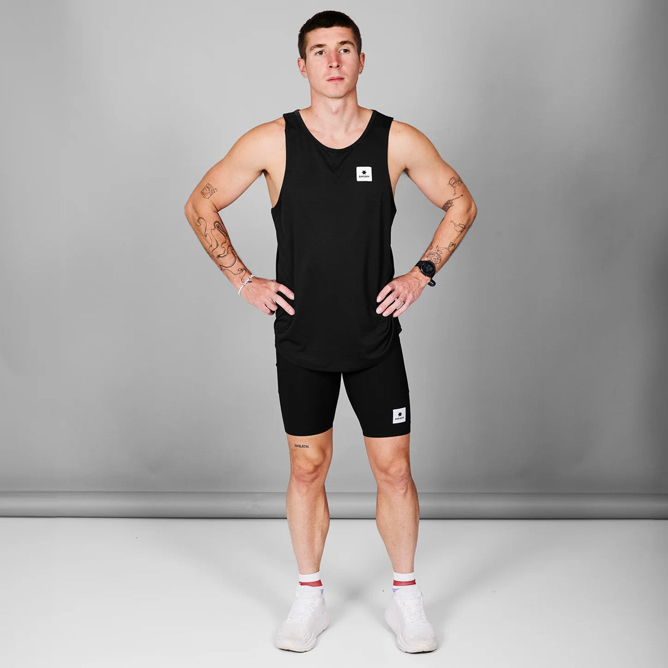 Saysky Clean Combat Pro Singlet Black