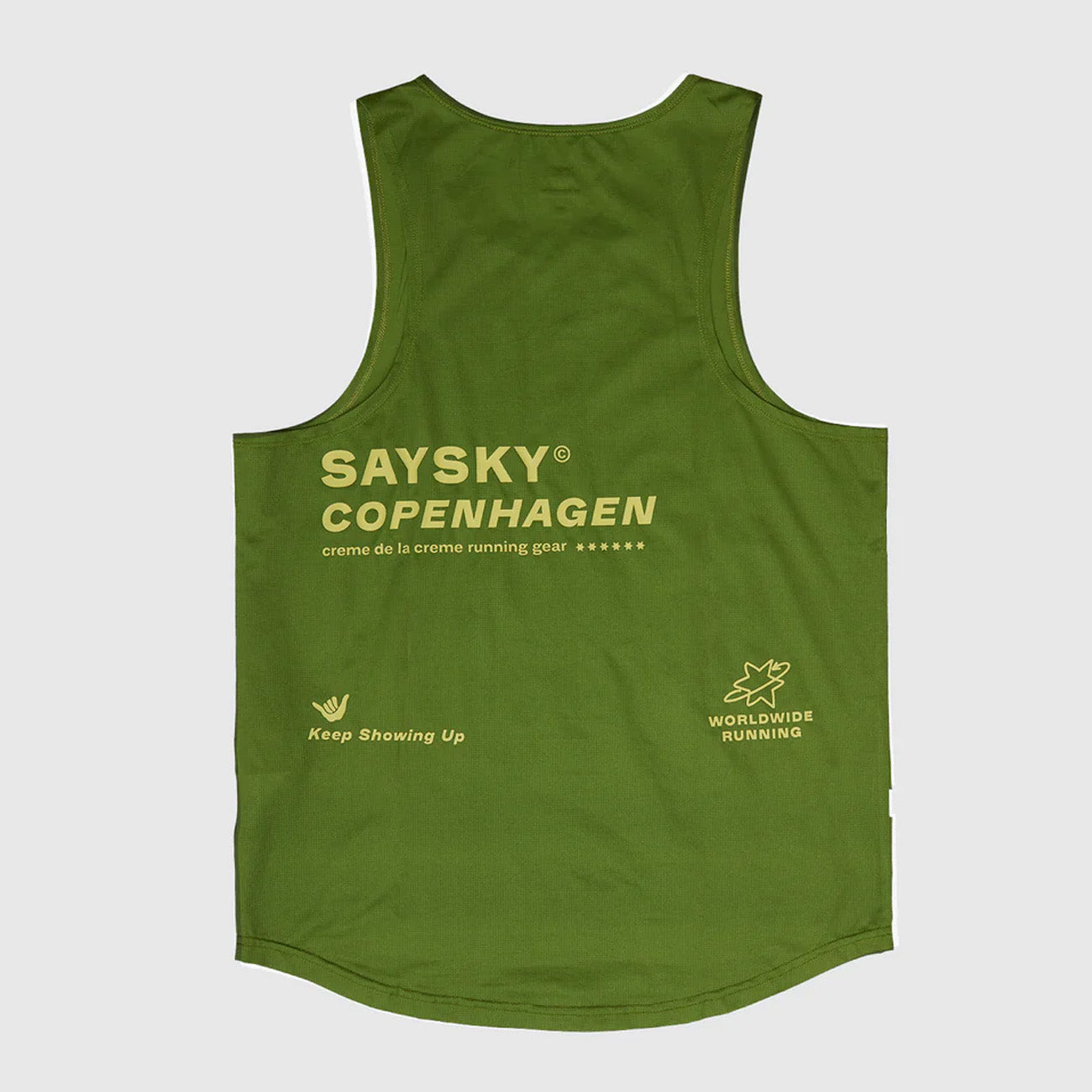 Saysky Statement Combat Singlet Green