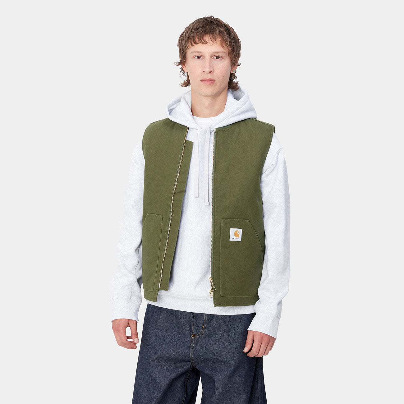 Carhartt WIP Classic Vest Herren Tarragon Rigid