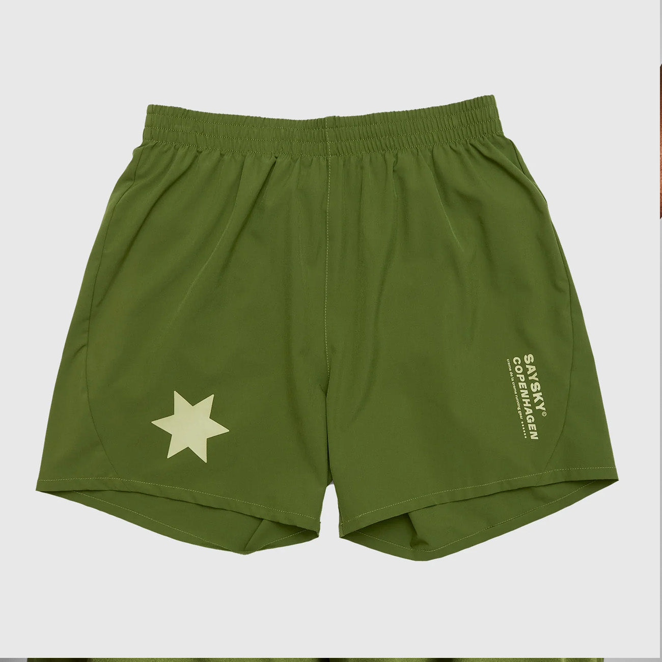 Saysky Statement Pace Shorts 5'' Green