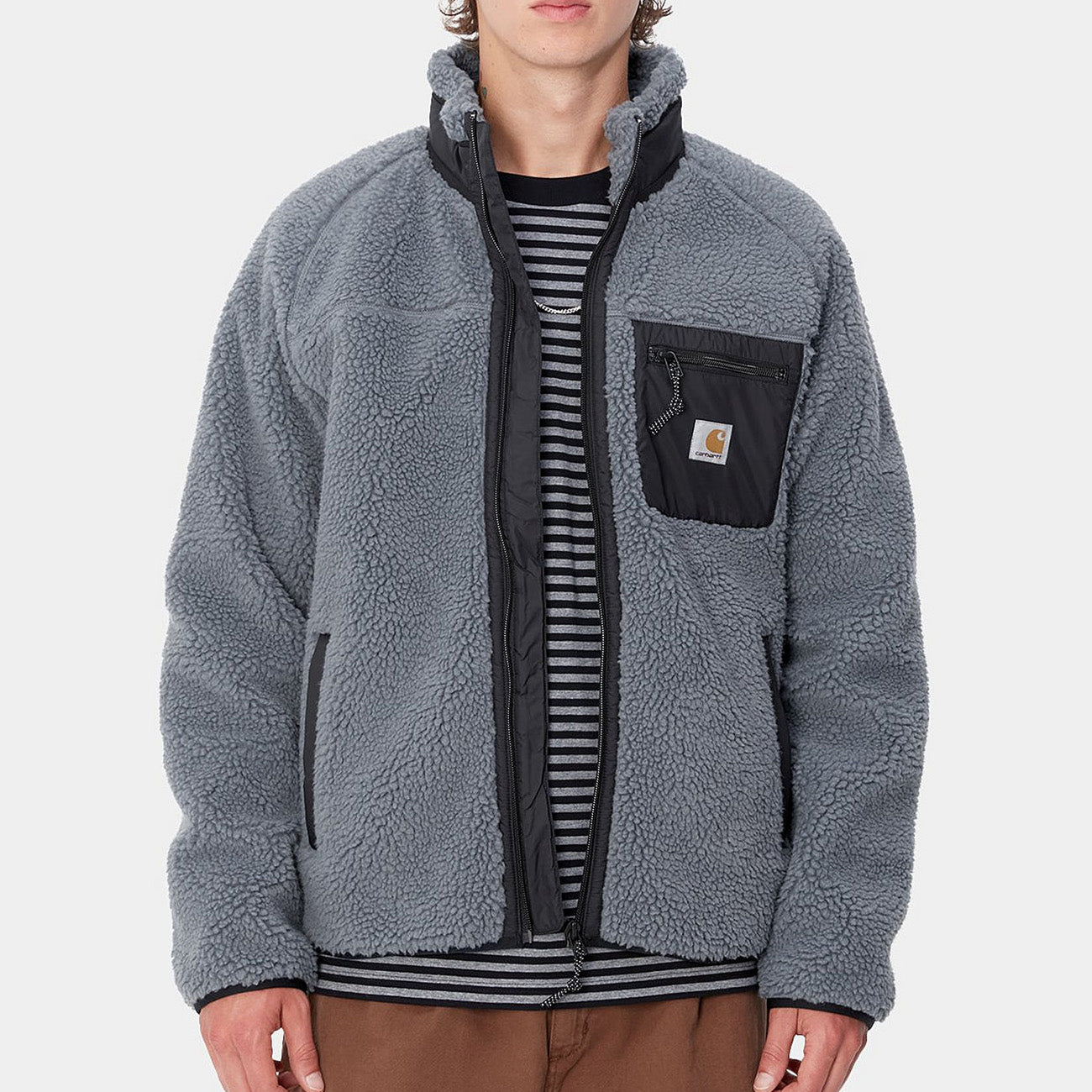 Carhartt WIP Prentis Liner Jacket Herren Dove Grey Black