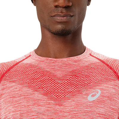 Asics Seamless LS Top Herren Classic Red