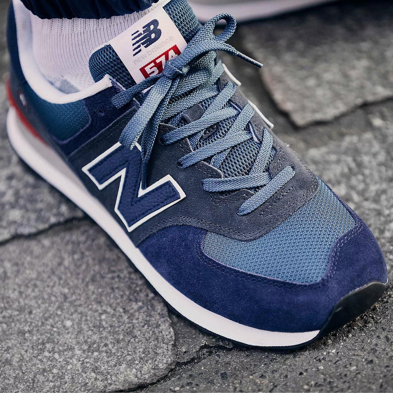 New Balance ML 574 EAE Herren Blue Outerspace