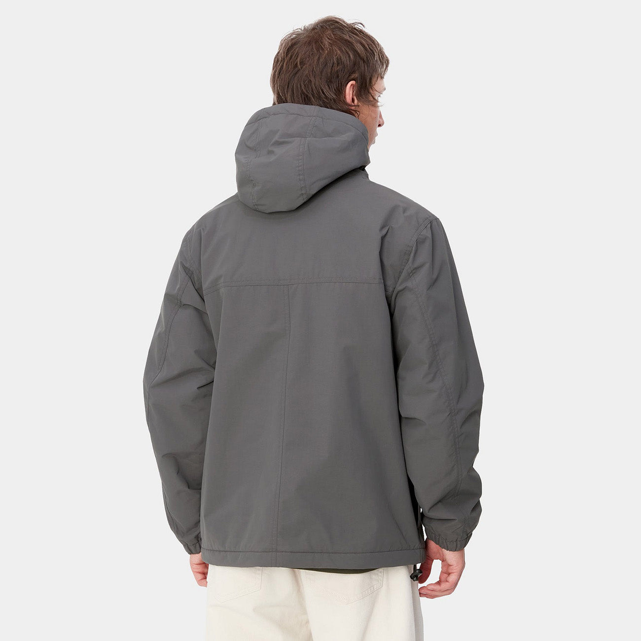 Carhartt WIP Windbreaker Pullover Herren Graphite White