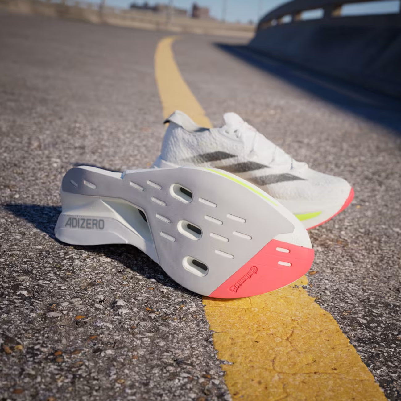 adidas Adizero Prime X 2 Cloud White Core Black Lucid Red