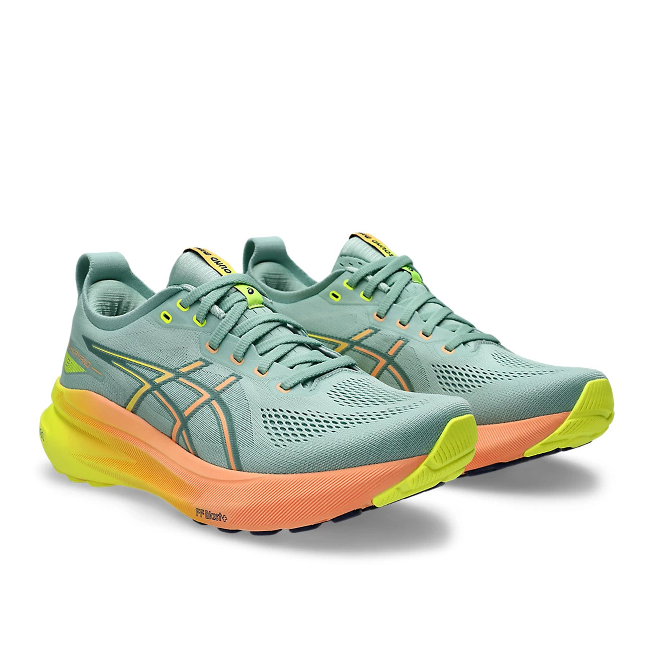 Asics Gel-Kayano PARIS Herren Light Celadon Safety Yellow