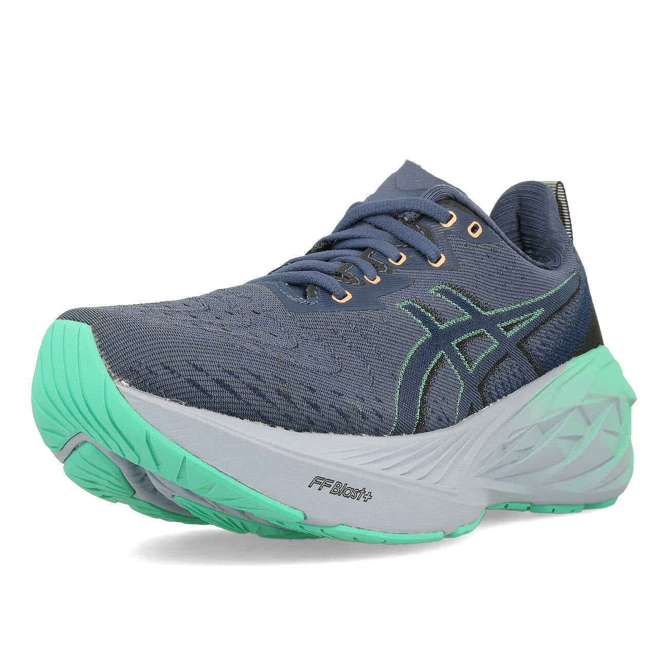 Asics Novablast 4 Damen Thunder Blue Blue Expanse