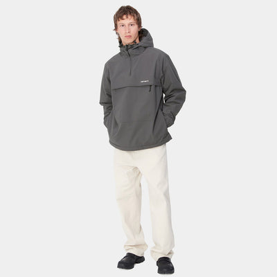 Carhartt WIP Windbreaker Pullover Herren Graphite White