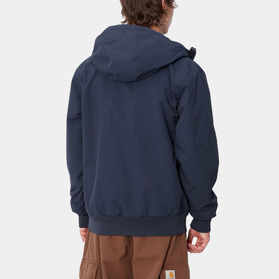 Carhartt WIP Hooded Sail Jacket Herren Air Force Blue White