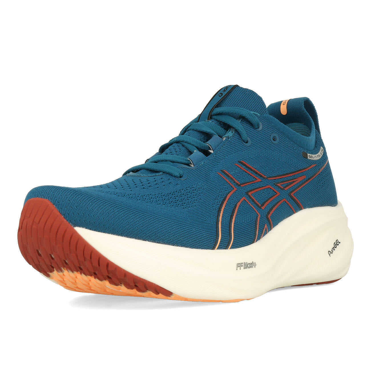 Asics Gel-Nimbus 26 Herren Rich Navy Faded Orange