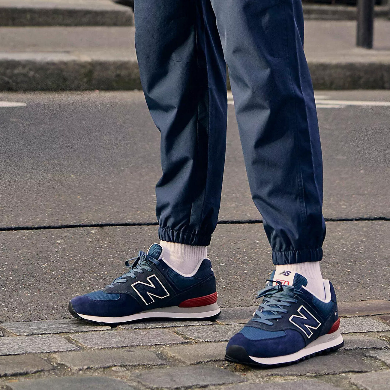 New Balance ML 574 EAE Herren Blue Outerspace