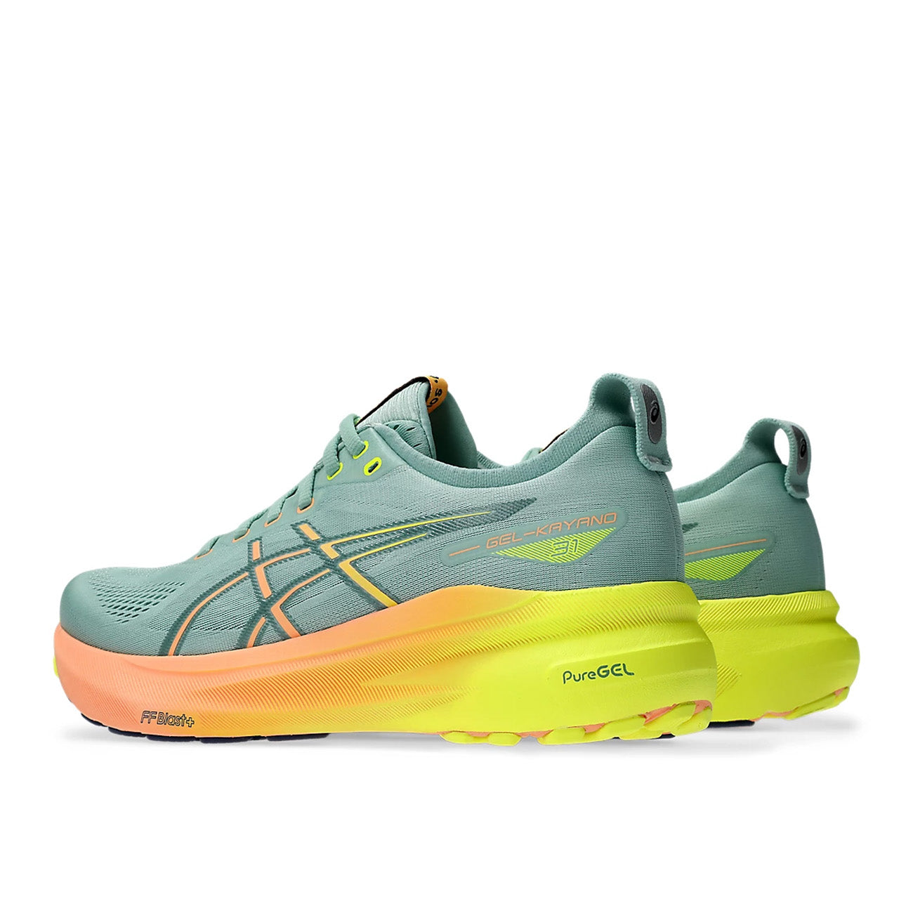 Asics Gel-Kayano PARIS Herren Light Celadon Safety Yellow