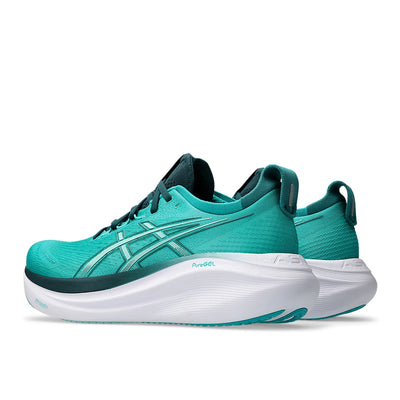 Asics Gel-Nimbus 27 Herren Wave Teal Saxon Green