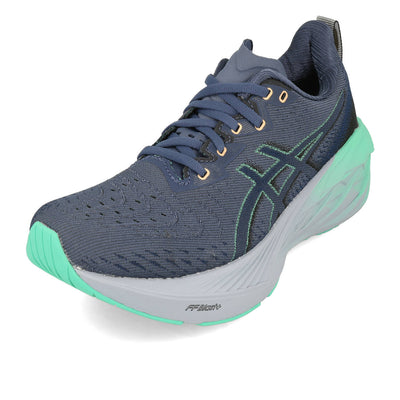 Asics Novablast 4 Damen Thunder Blue Blue Expanse