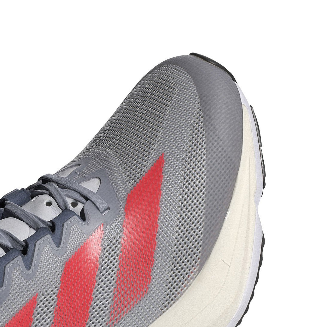 adidas Adizero Boston 12 M Herren Grey Solar Red